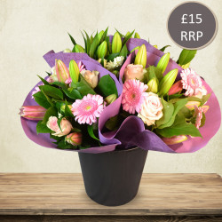 Mixed Rose & Lily Bouquets